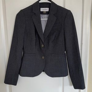 Calvin Klein Gray Blazer